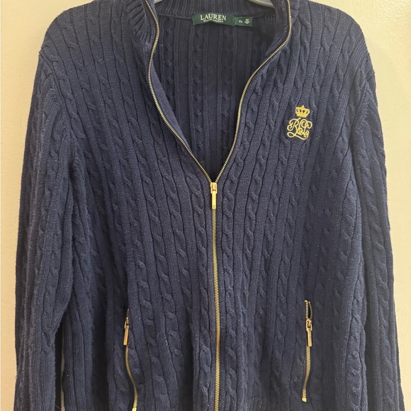 Ralph Lauren Cable-Knit Zip Sweater - Picture 4 of 4